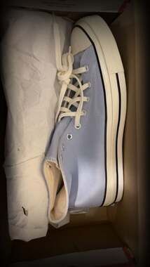 Converse Chuck 70 Hi High Top Seasonal Color Ghosted Blue Sneakers A06519C